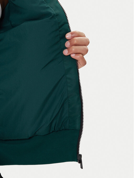 adidas adidas Geacă bomber Stadium JX5637 Verde Loose Fit
