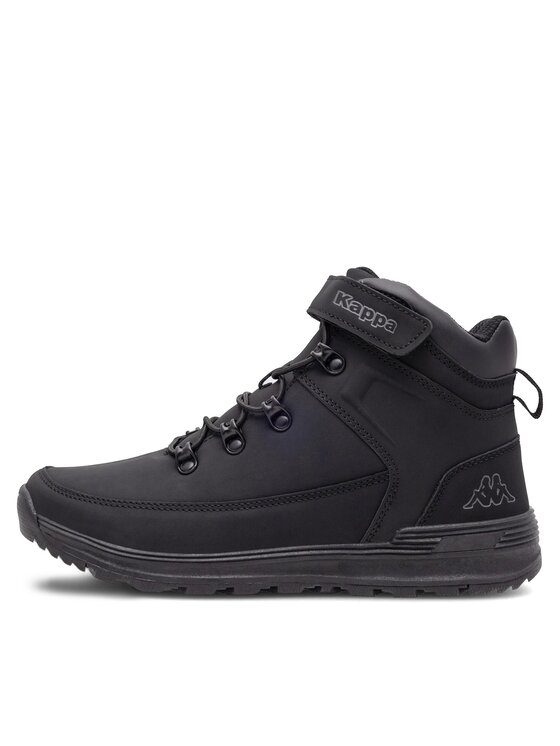 Kappa Kappa Schnürschuhe Logo Astos 371B8CW-A0H Schwarz
