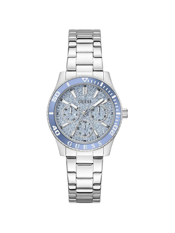 Guess Guess Zegarek GW1035L1 Srebrny