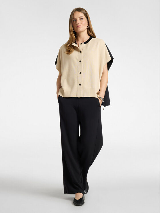 Elena Mirò Elena Mirò Pantaloni di tessuto P805Z100232N033 Nero Regular Fit
