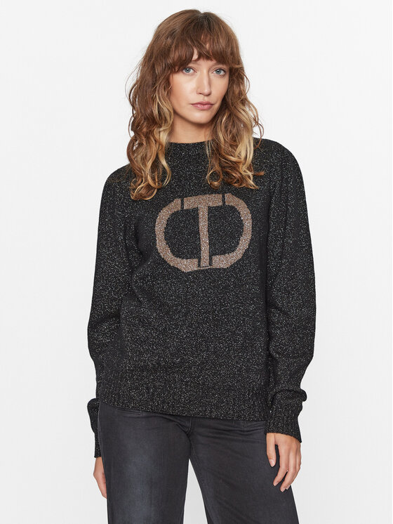 TWINSET TWINSET Pullover 232TT3203 Schwarz Regular Fit