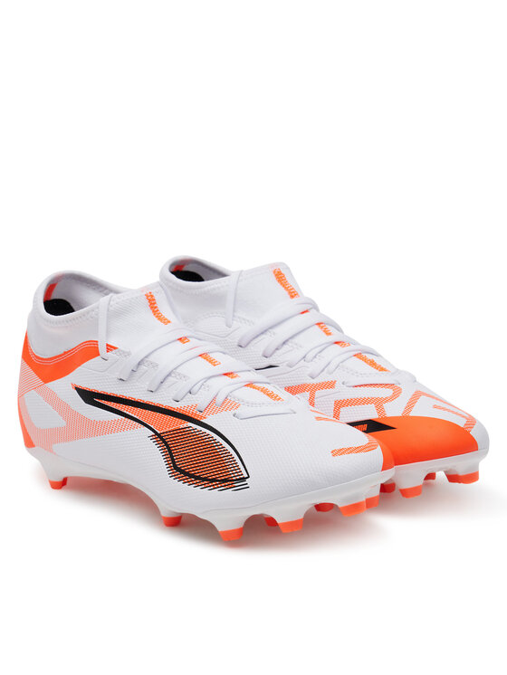 Puma Puma Boty na fotball Ultra 5 Play+ Fg/Ag 108168 01 Bílá