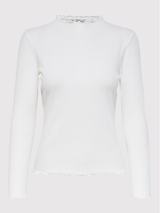 ONLY ONLY Särkpluus Emma 15180040 Valge Slim Fit