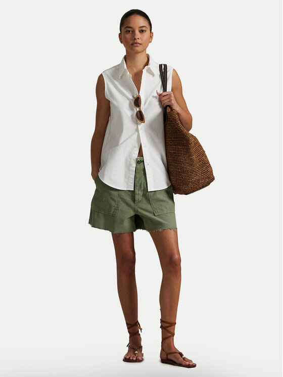 Polo Ralph Lauren Polo Ralph Lauren Риза 211968992001 Бял Classic Fit