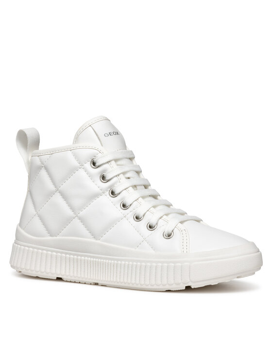 Geox Geox Sneakersy J Laquinny Girl J46M3B 000BC C1000 M Bílá