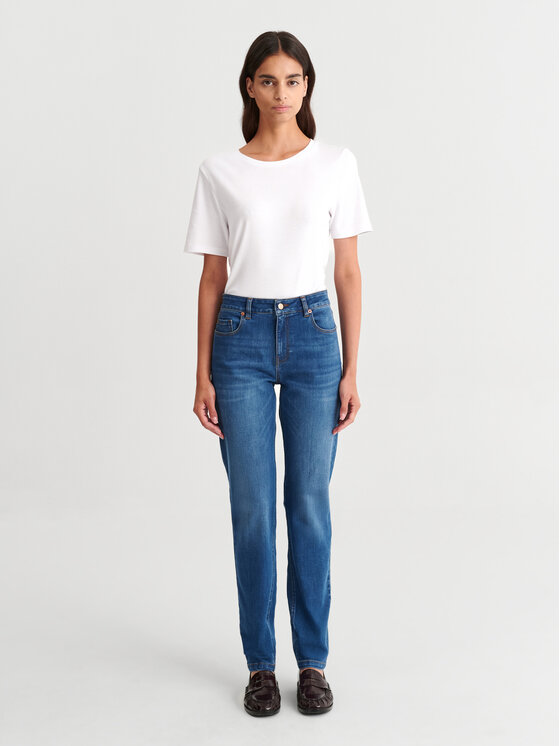 TATUUM TATUUM Jeansy FAROS Tmavomodrá Slim Fit