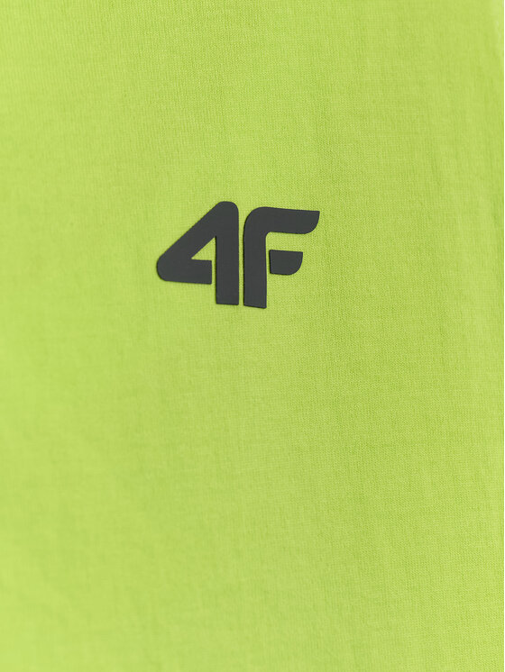 4F 4F Tank top BASIC 5 Zielony Regular Fit