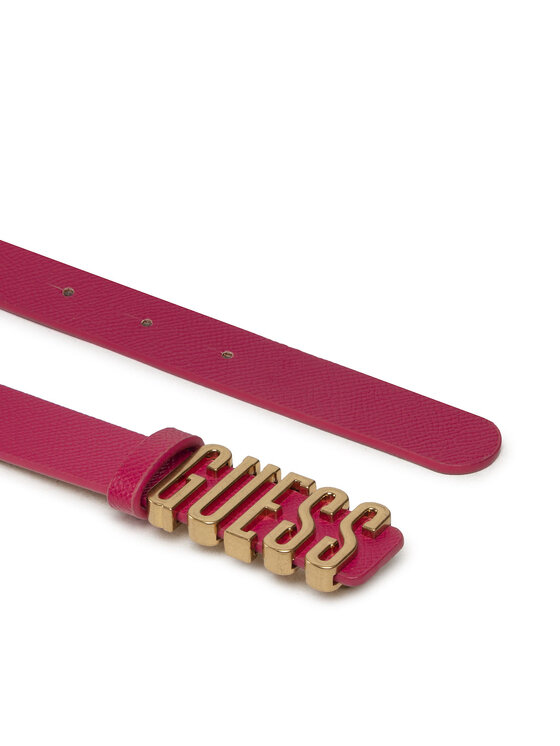 Guess Guess Moteriškas Diržas Not Coordinated Belts BW7700 VIN20 Rožinė