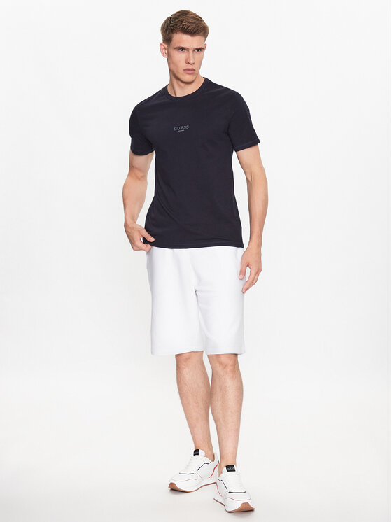 Guess Guess Футболка M2YI72 I3Z14 Cиній Slim Fit