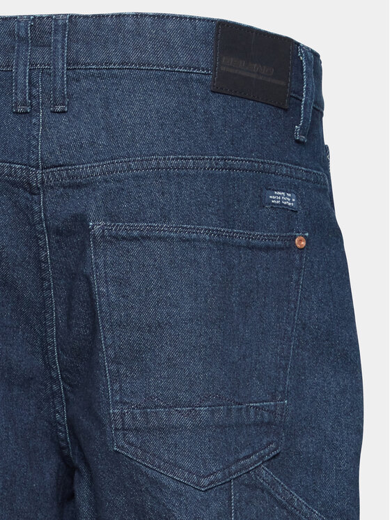 Blend Blend Jeansy 20716419 Granatowy Relaxed Fit