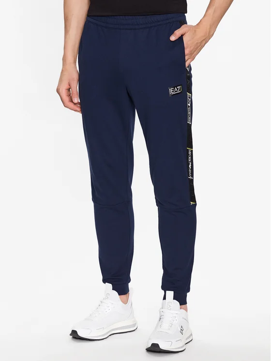 EA7 Emporio Armani Jogginghose 3RPP58 PJ05Z 1554 Dunkelblau Regular Fit