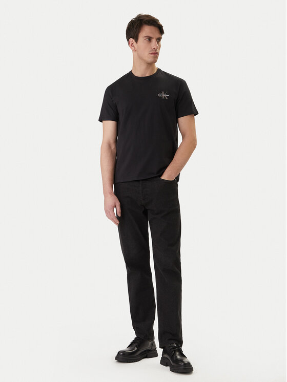 Calvin Klein Jeans Calvin Klein Jeans Póló LV04RF278G Fekete Regular Fit