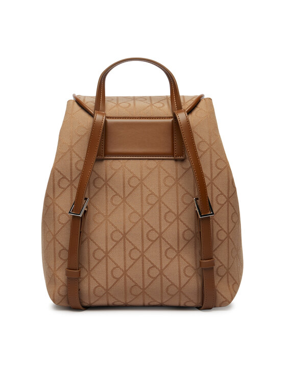 Calvin Klein Calvin Klein Zaino Emblem Aop Jacquard LV04F3536G Marrone