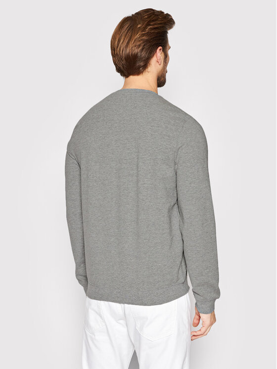 Guess Guess Felpa Audley M2YQ37 K6ZS1 Grigio Slim Fit