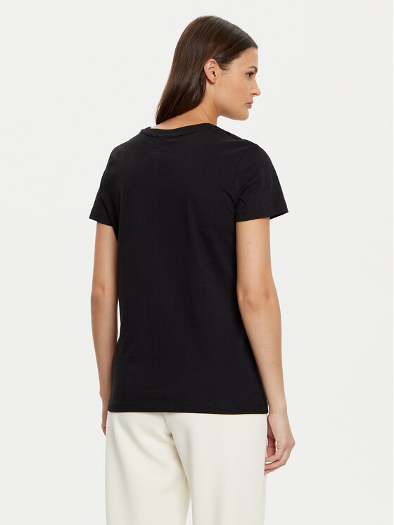 Guess Guess Tricou V5RI06 I3Z14 Negru Regular Fit