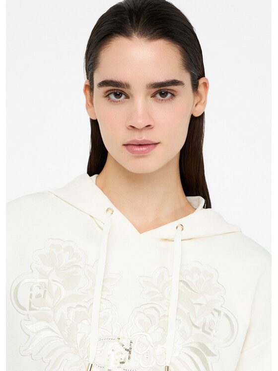 Liu Jo Liu Jo Felpa TF5096FS09010103 Bianco Regular Fit