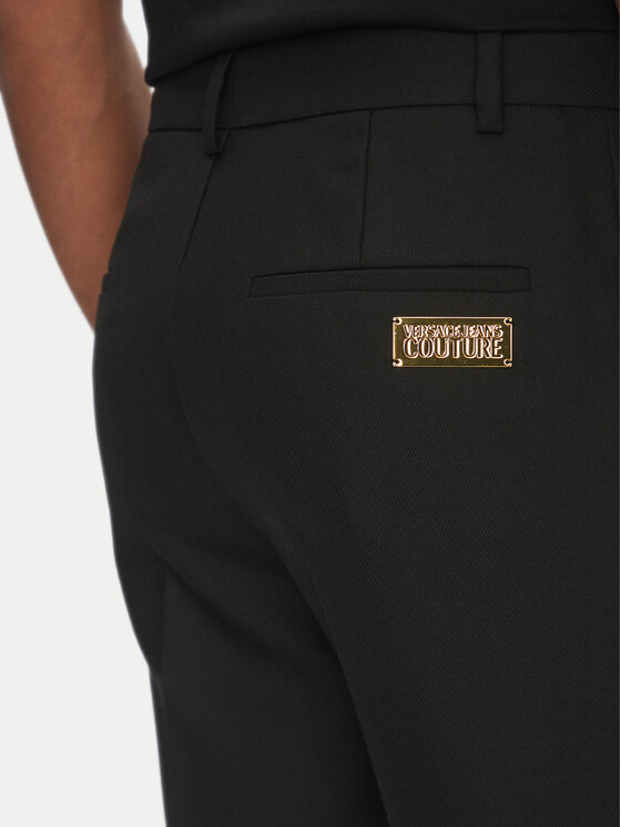 Versace Jeans Couture Versace Jeans Couture Чіноси 78GAA115 Чорний Loose Fit