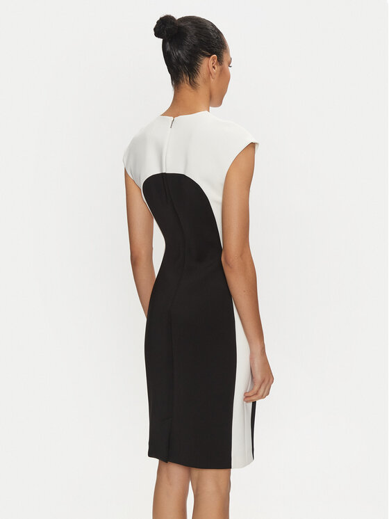 Calvin Klein Calvin Klein Kokteiļkleita K20K207899 Melns Slim Fit