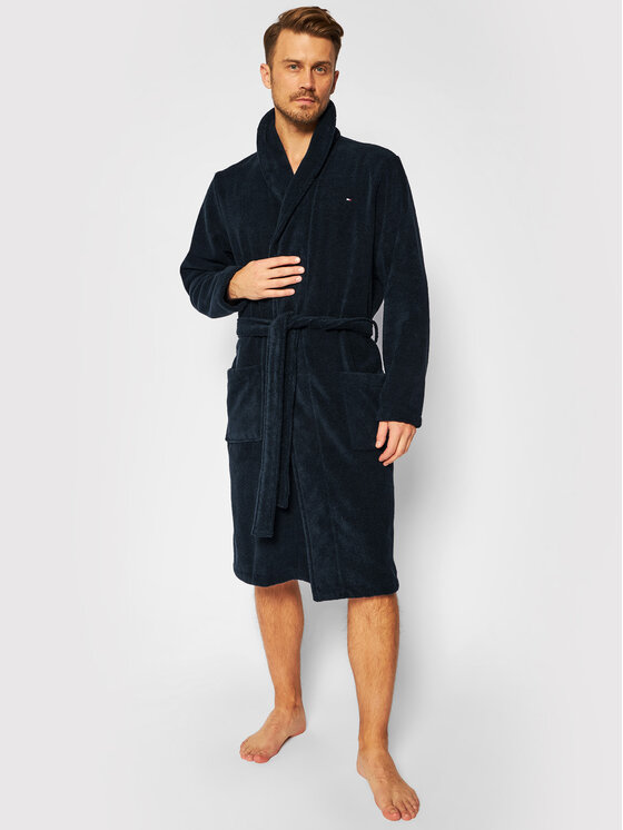 Tommy Hilfiger Kopalni Plašč Icon Bathrobe 2S87905539 Mornarsko Modra