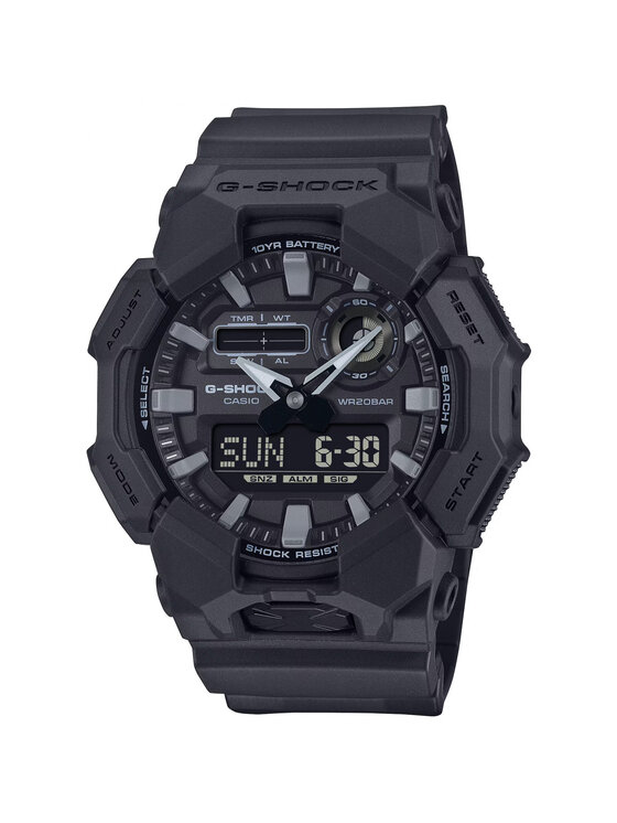 Casio Casio Zegarek GA-010-1A1ER Czarny