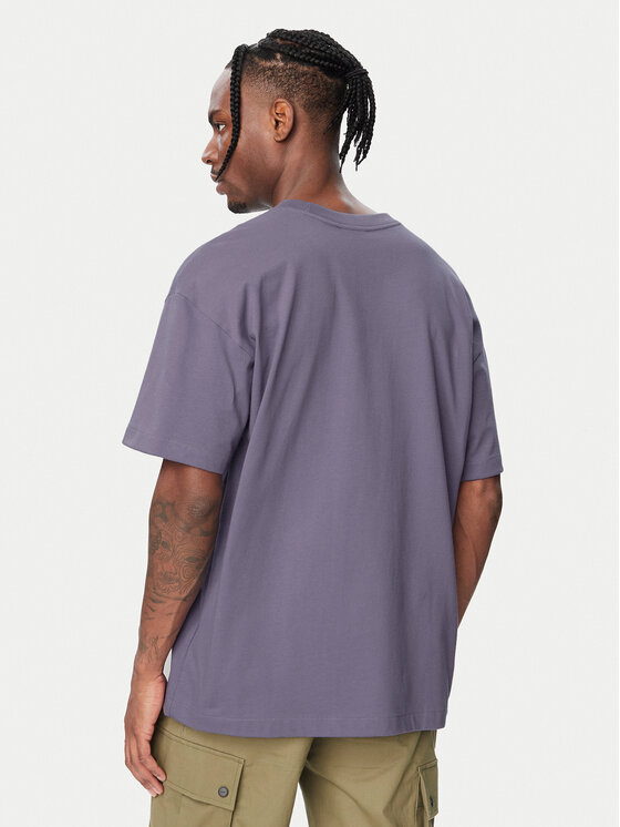 The North Face The North Face T-Shirt Red Box NF0A8EG5NNK1 Ανοιχτό μοβ Relaxed Fit