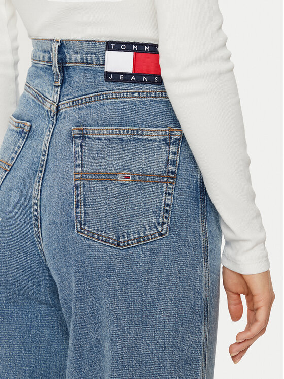 Tommy Jeans Tommy Jeans Jeansy Claire DW0DW20445 Modrá Wide Leg