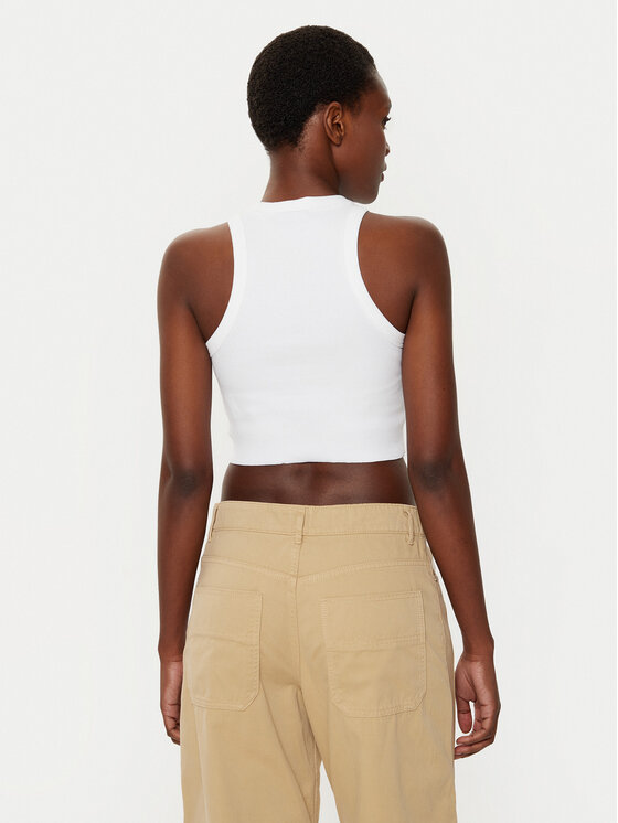 HUGO HUGO Top Baby 50511450 Bijela Slim Fit