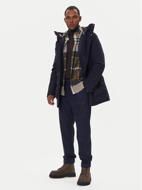 Barbour Barbour Parka Winter Beaufort MWB1126NY72 Tamnoplava Regular Fit