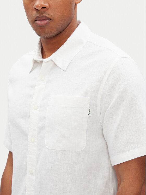 Pepe Jeans Pepe Jeans Πουκάμισο Amaro PM308847 Λευκό Regular Fit