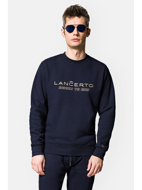 Lancerto Lancerto Bluza Everton BL073222000017 Granatowy Regular Fit