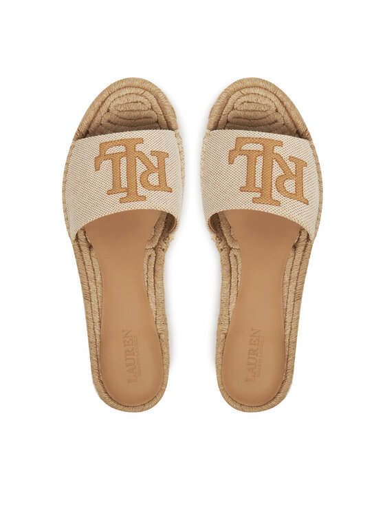 LAUREN RALPH LAUREN LAUREN RALPH LAUREN Espadryle Polly 802966866001 Beżowy