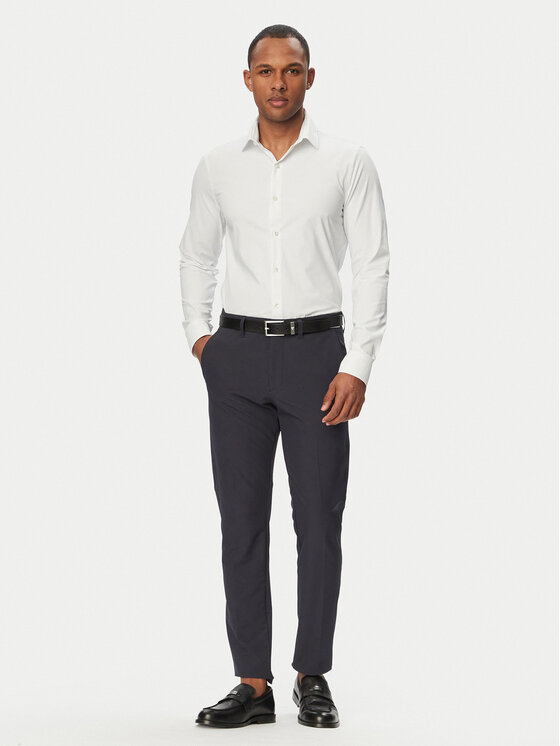 Calvin Klein Calvin Klein Košile LV019EU092 Bílá Slim Fit