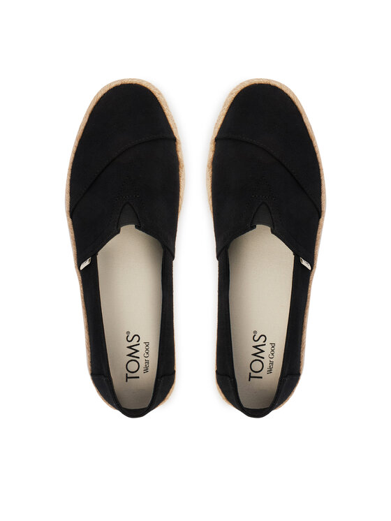Toms Toms Еспадрильї Alpargata Rope 2.0 10020687 Чорний