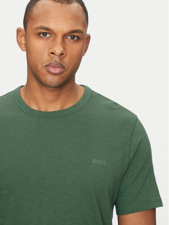 BOSS BOSS T-krekls Tegood 50508243 Zaļš Regular Fit