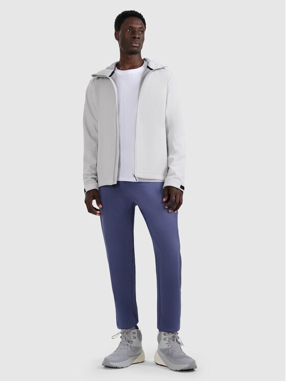 4F 4F Giacca softshell 4FWAW25TSOFM362-27S Grigio Regular Fit