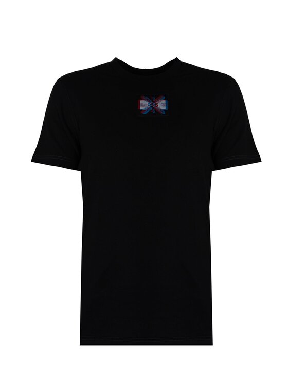 Diesel Diesel T-Shirt A06537-0EFAN Μαύρο Regular Fit