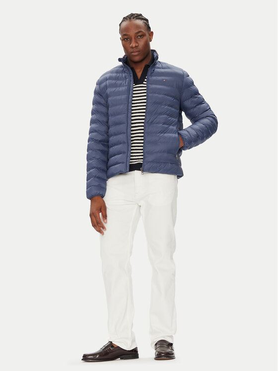 Tommy Hilfiger Tommy Hilfiger Μπουφάν μεταβατικό MW0MW37634 Μπλε Regular Fit