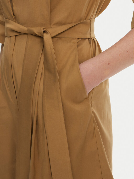 Max Mara Beachwear Max Mara Beachwear Ολόσωμη φόρμα Canard 2516241019 Καφέ Regular Fit