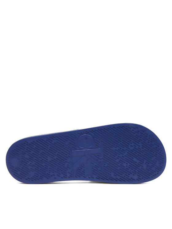 Calvin Klein Jeans Calvin Klein Jeans Natikače Slide Institutional YM0YM01019 Bijela