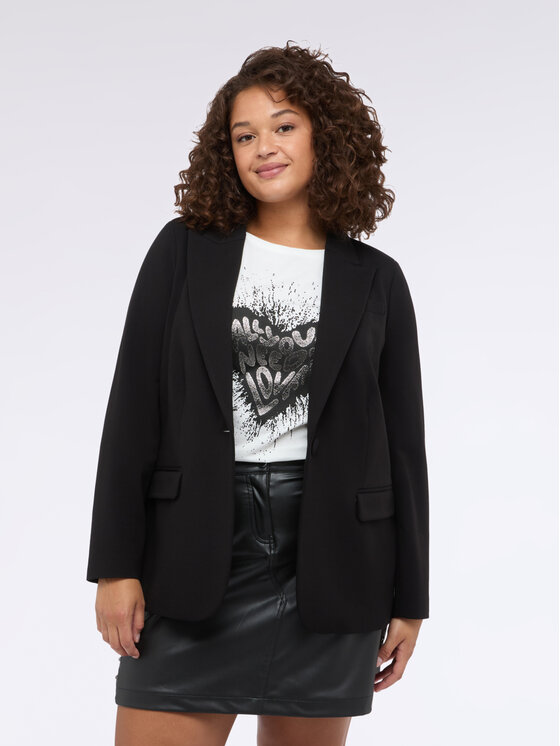 Fiorella Rubino Fiorella Rubino Giacca outdoor Q540T000223N033 Nero Regular Fit