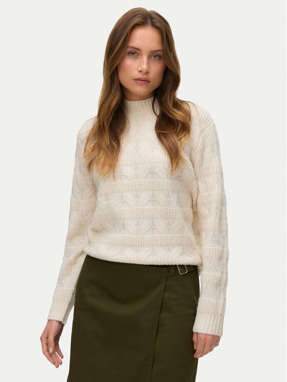 Vero Moda Vero Moda Dolcevita Virgo 10331875 Beige Regular Fit