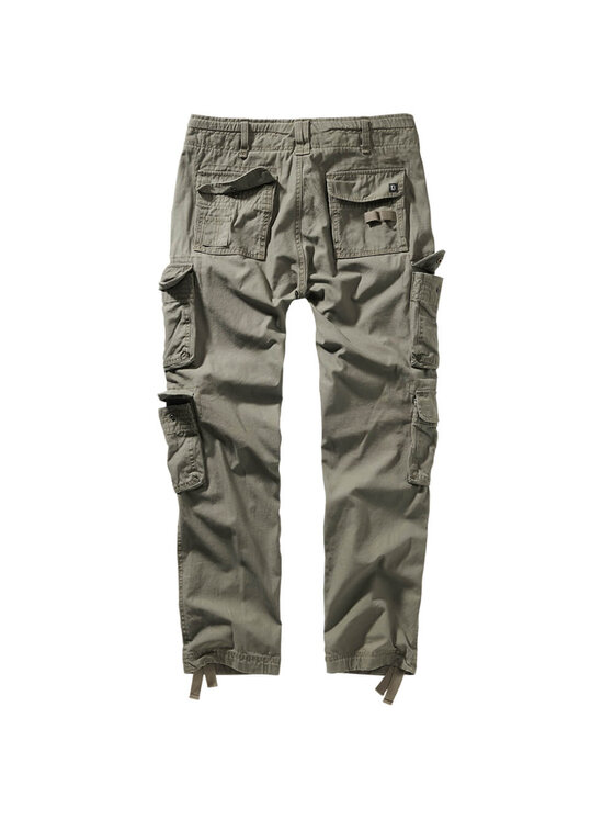 Brandit Brandit Spodnie cargo 1016.1.XXL Zielony Slim Fit