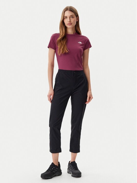 The North Face The North Face Тишърт Simple Dome NF0A87NH Розов Regular Fit
