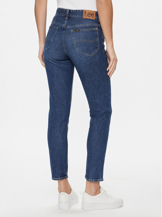 Lee Lee Jeans hlače Rider Jeans 112346312 Modra Regular Fit