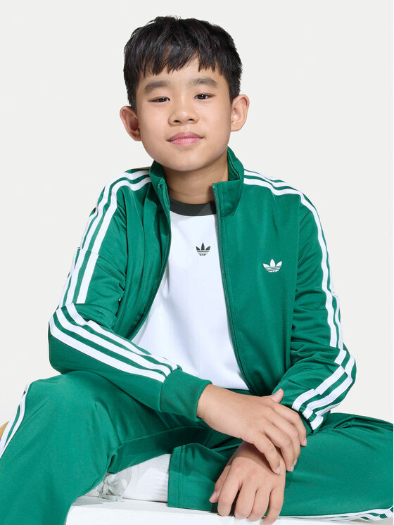 adidas adidas Džemperis Firebird KE0893 Žalia Loose Fit