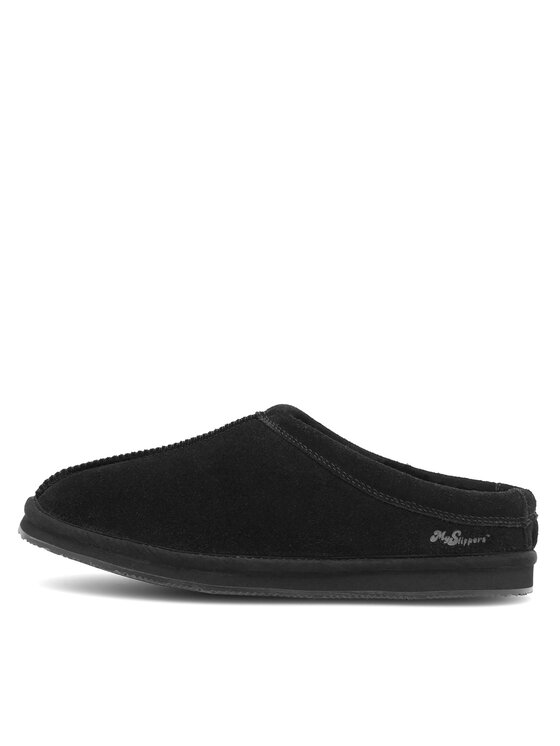 MYSLIPPERS MYSLIPPERS Hausschuhe MPF20MID001A Schwarz