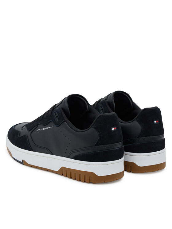 Tommy Hilfiger Tommy Hilfiger Sneakersy Th Basket Better Mix FM0FM05520 Czarny
