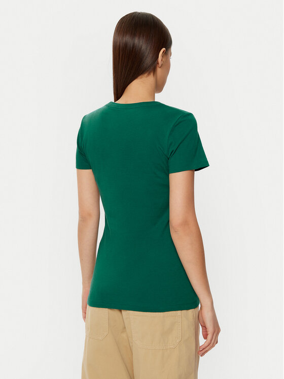 Gap Gap Marškinėliai 417797-20 Žalia Regular Fit