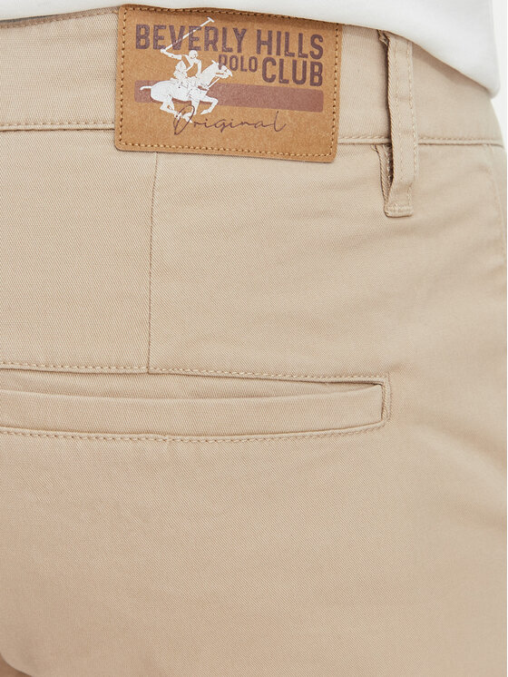 Beverly Hills Polo Club Beverly Hills Polo Club Chino-püksid P-SS26M -T450311 Beež Regular Fit