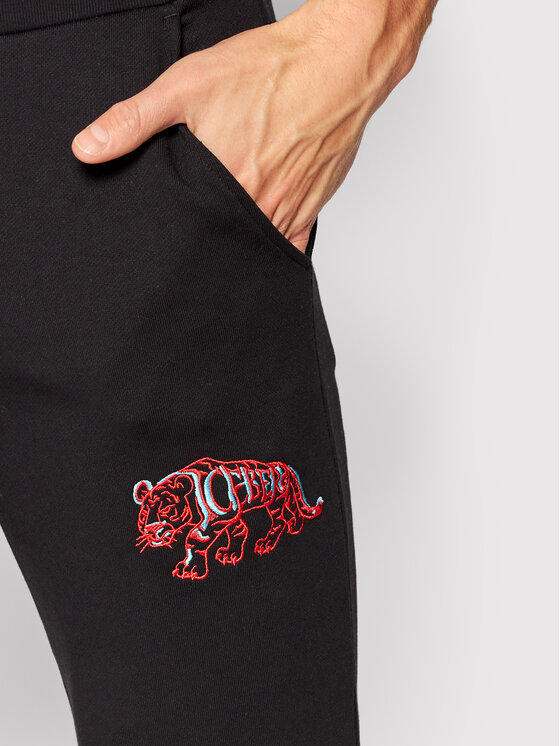 Pantaloni da tuta 22EI1P0BC106300 Nero Regular Fit...